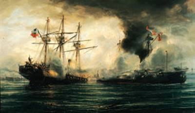 1879'da Tarapaca civarnda ili ve Peru arasndaki deniz muharebesi