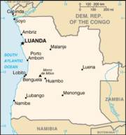 Angola haritas