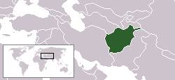 Afganistan'n Haritadaki Yeri